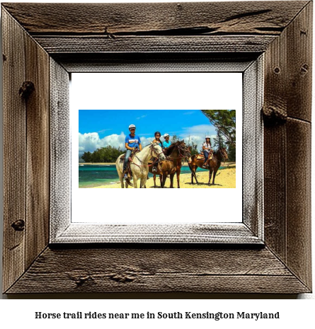 horse trail rides near me in South Kensington, Maryland